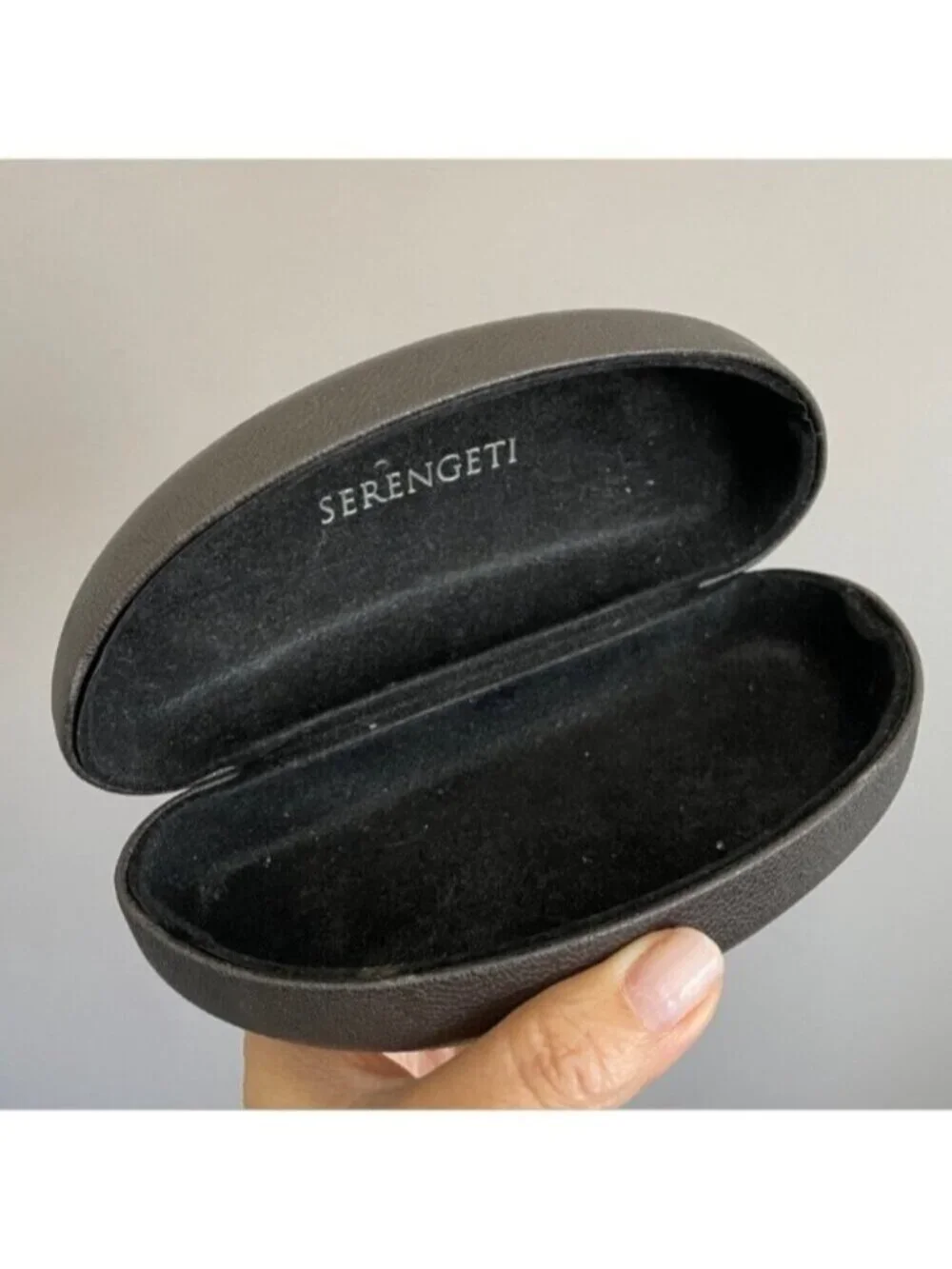 Serengeti Brown Sunglasses Hard Case
